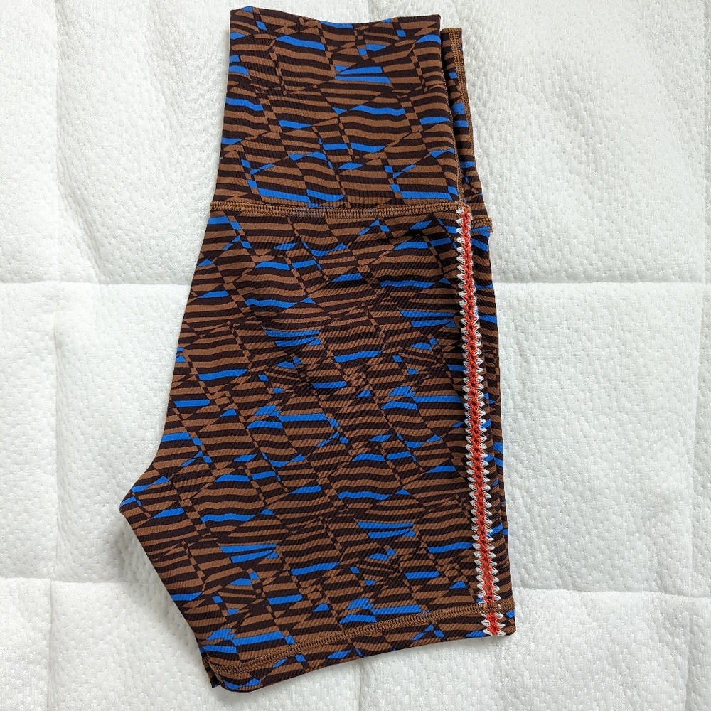 Aerie Offline Goals inseam crochet inset 5" bike shorts size small